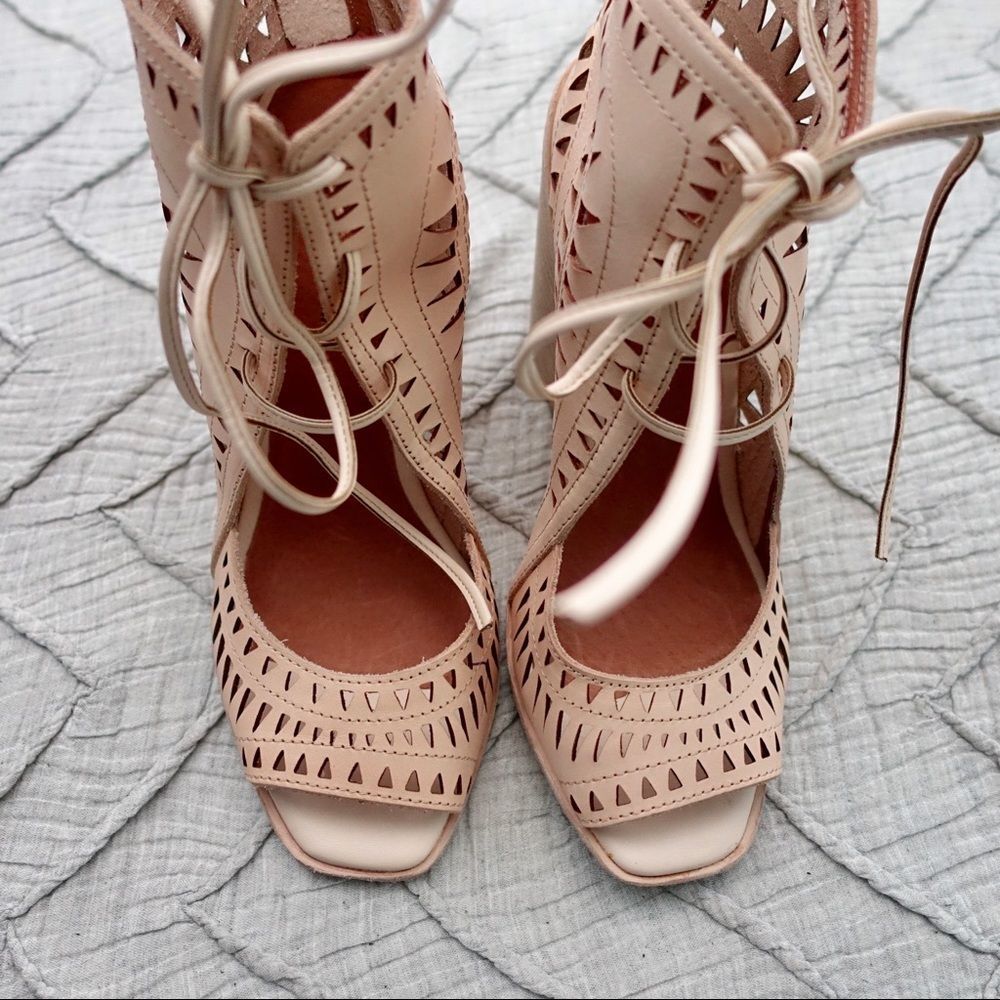 Anthropologie x Jeffrey Campbell Rodillo Hi Wedges - Picture 5 of 8